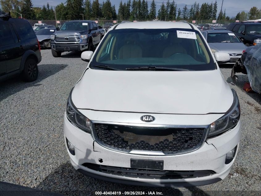 KNDMC5C14G6170086 2016 Kia Sedona Sx