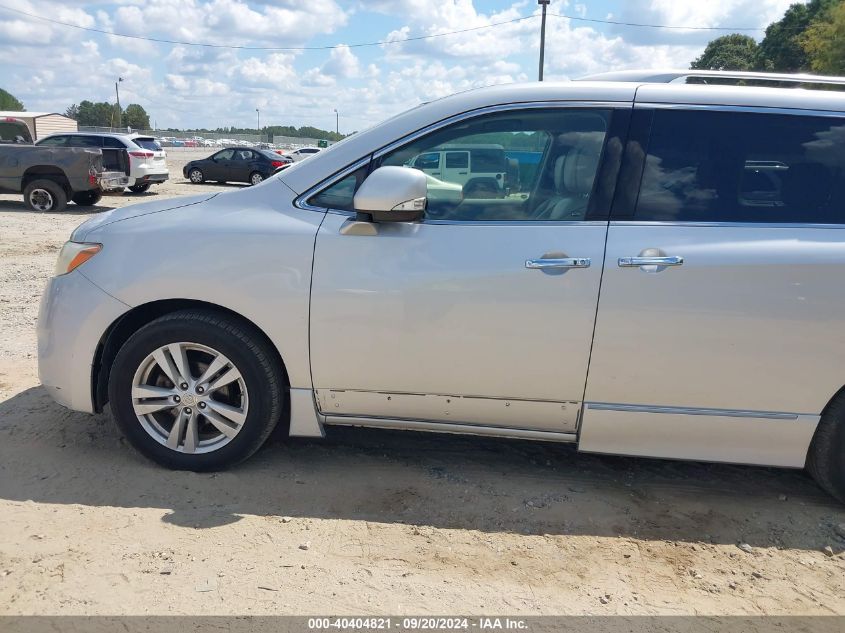 2011 Nissan Quest Le VIN: JN8AE2KP5B9002731 Lot: 40404821