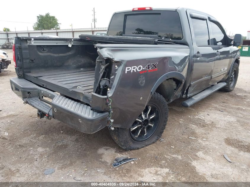 2011 Nissan Titan Pro-4X VIN: 1N6BA0ECXBN303380 Lot: 40404935