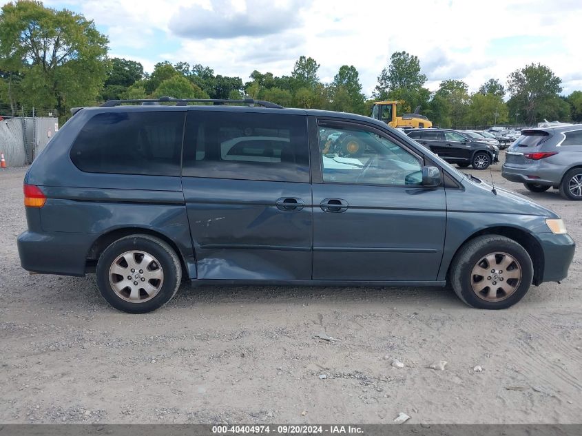 2004 Honda Odyssey Ex-L VIN: 5FNRL187X4B069128 Lot: 40404974