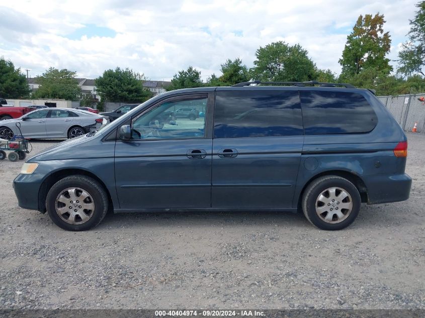 2004 Honda Odyssey Ex-L VIN: 5FNRL187X4B069128 Lot: 40404974