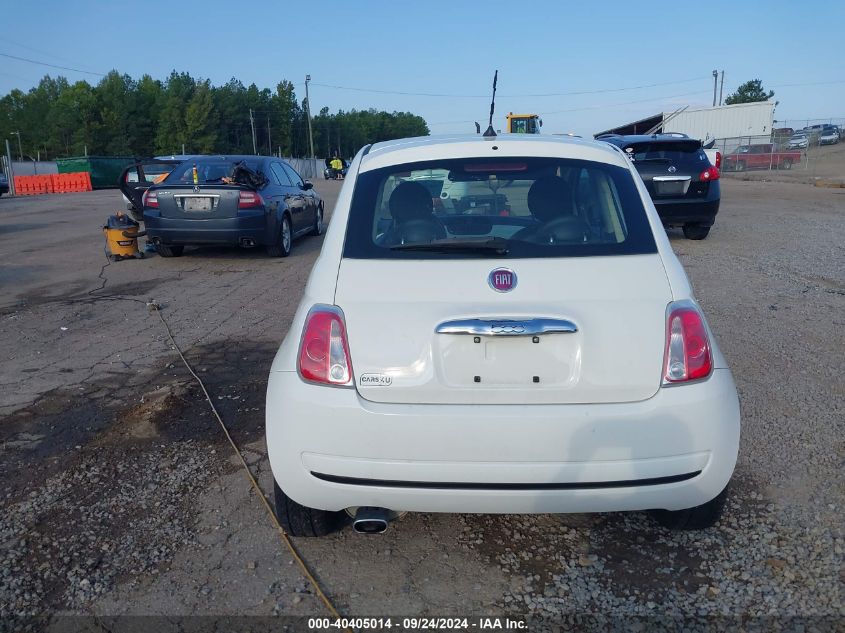 2015 Fiat 500 Pop VIN: 3C3CFFAR8FT615522 Lot: 40405014