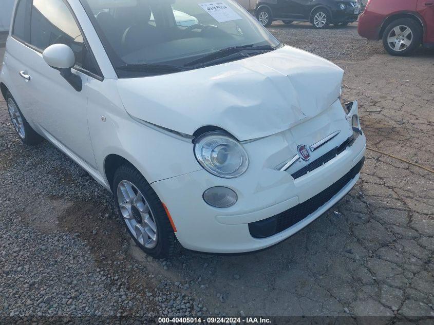 2015 Fiat 500 Pop VIN: 3C3CFFAR8FT615522 Lot: 40405014