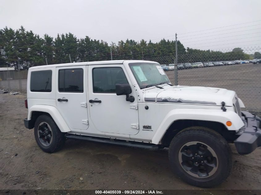 2014 Jeep Wrangler Unlimited Sahara VIN: 1C4BJWEG0EL199829 Lot: 40405039