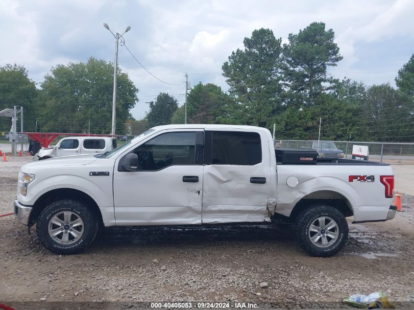 2017 Ford F-150 Xlt VIN: 1FTEW1EF4HKC75801 Lot: 40405053