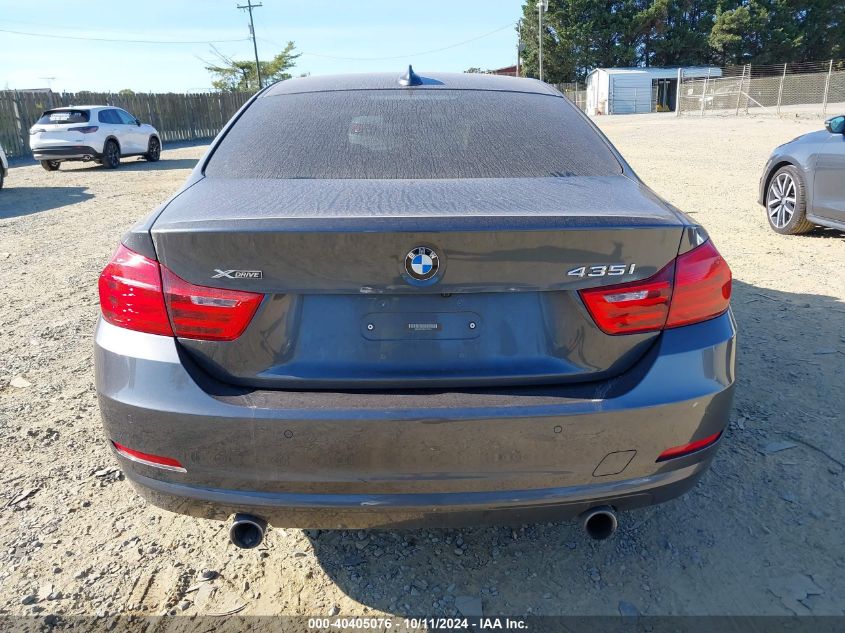 2015 BMW 435I xDrive VIN: WBA3R5C59FK372230 Lot: 40405076