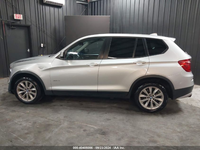 2013 BMW X3 xDrive28I VIN: 5UXWX9C57D0D07092 Lot: 40405086