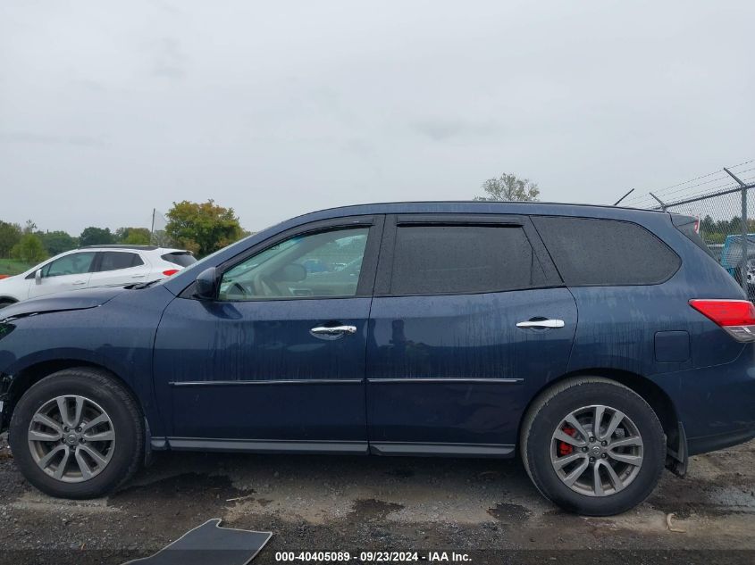 2015 Nissan Pathfinder S/Sv/Sl/Platinum VIN: 5N1AR2MM4FC626348 Lot: 40405089