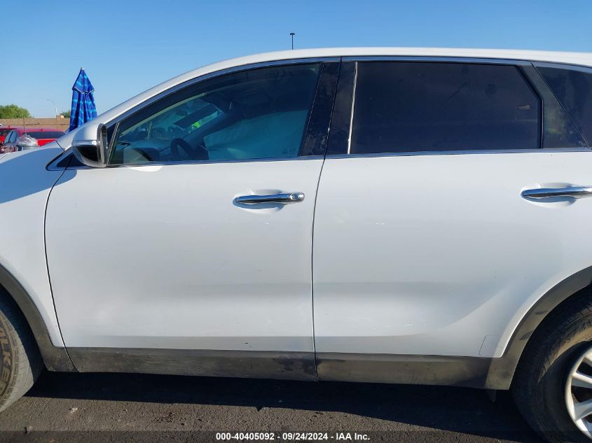 2019 Kia Sorento 3.3L Lx VIN: 5XYPG4A56KG478948 Lot: 40405092