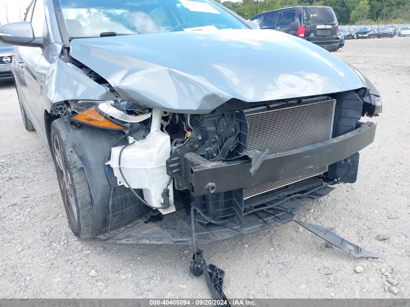 2017 HYUNDAI ELANTRA LIMITED - KMHD84LF2HU310605