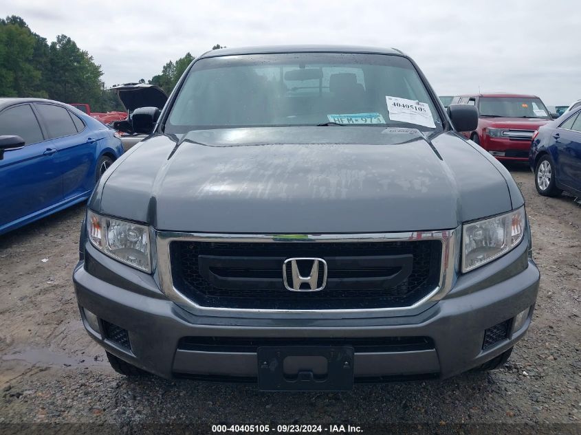 2010 Honda Ridgeline Rt VIN: 5FPYK1F28AB010815 Lot: 40405105