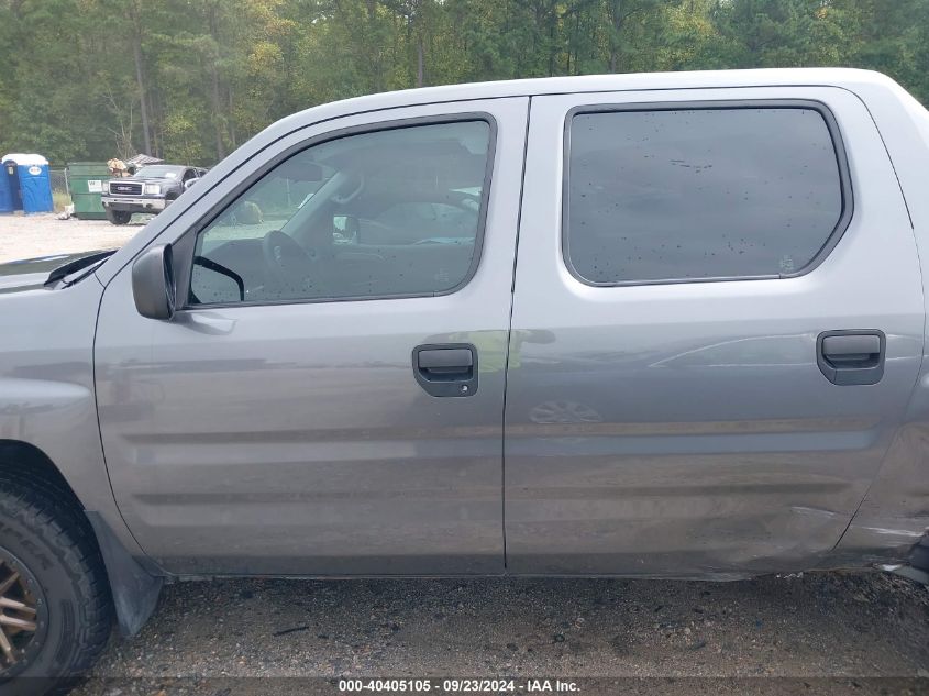 2010 Honda Ridgeline Rt VIN: 5FPYK1F28AB010815 Lot: 40405105