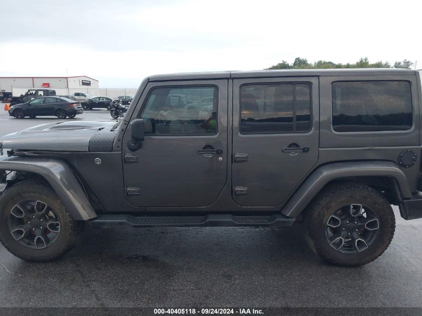 2018 Jeep Wrangler Unlimited Sahara VIN: 1C4HJWEG4JL811261 Lot: 40405118