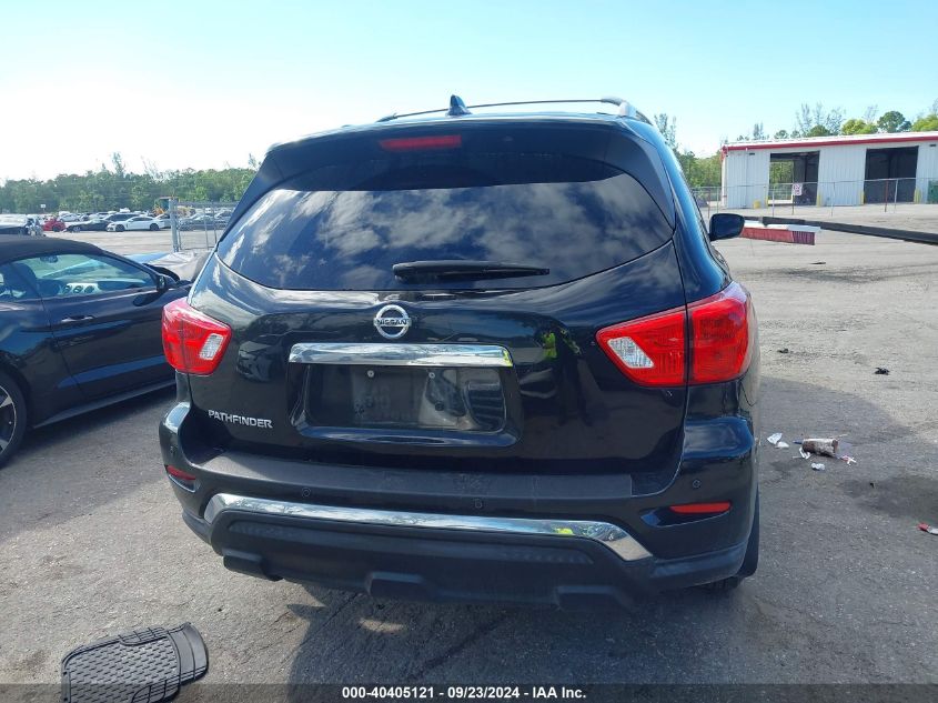 2020 Nissan Pathfinder S VIN: 5N1DR2AN5LC587386 Lot: 40405121