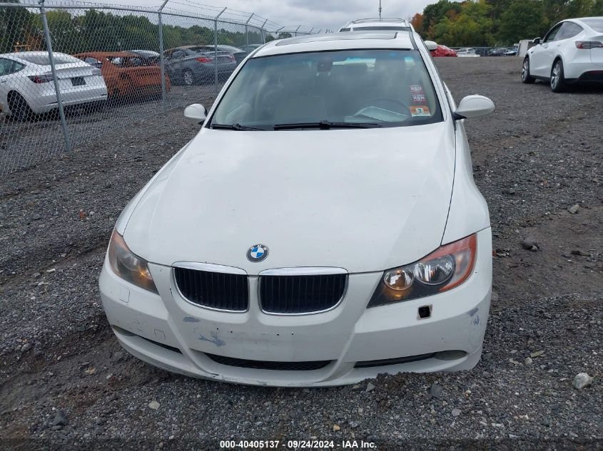 2007 BMW 328Xi VIN: WBAVC73507KP31035 Lot: 40405137