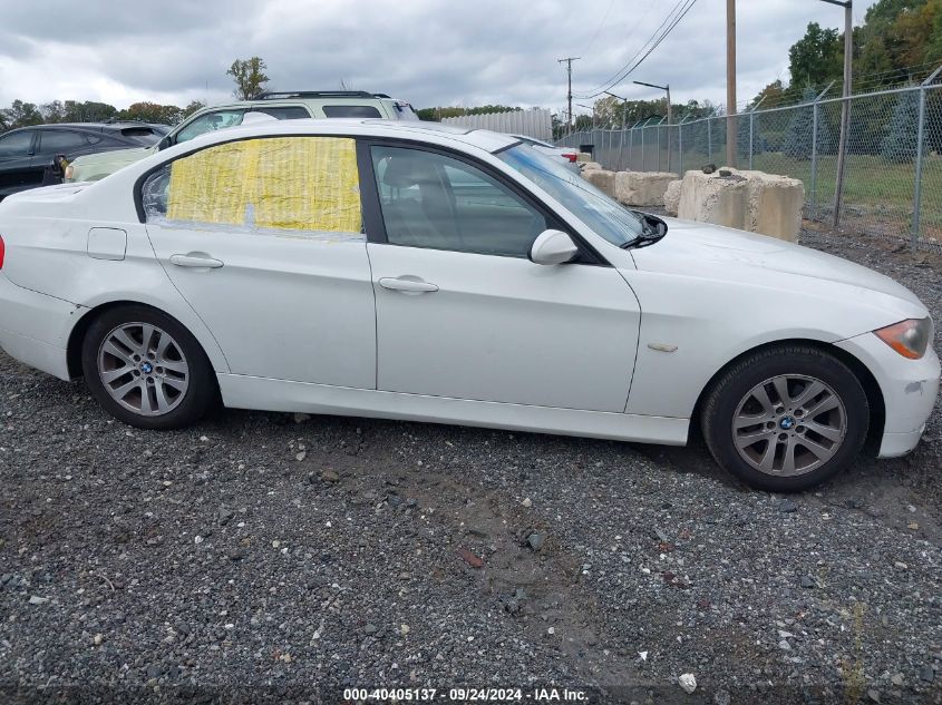 2007 BMW 328Xi VIN: WBAVC73507KP31035 Lot: 40405137