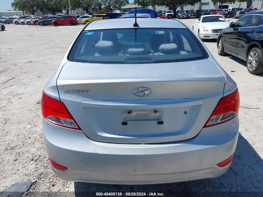 2015 Hyundai Accent Gls VIN: KMHCT4AE3FU814582 Lot: 40405138