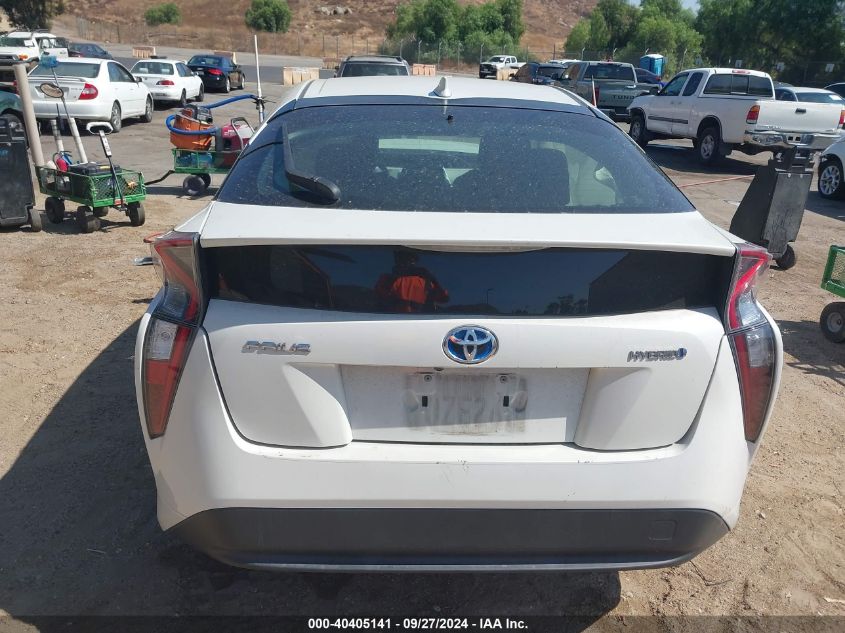 2016 Toyota Prius Three VIN: JTDKARFU9G3025301 Lot: 40405141