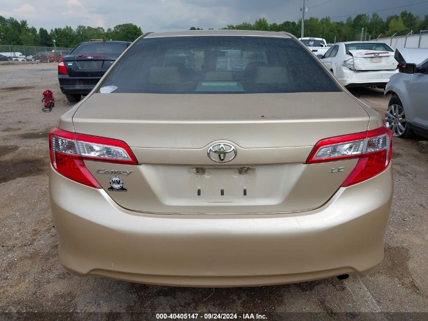 2012 Toyota Camry Se/Le/Xle VIN: 4T1BF1FK4CU026339 Lot: 40405147