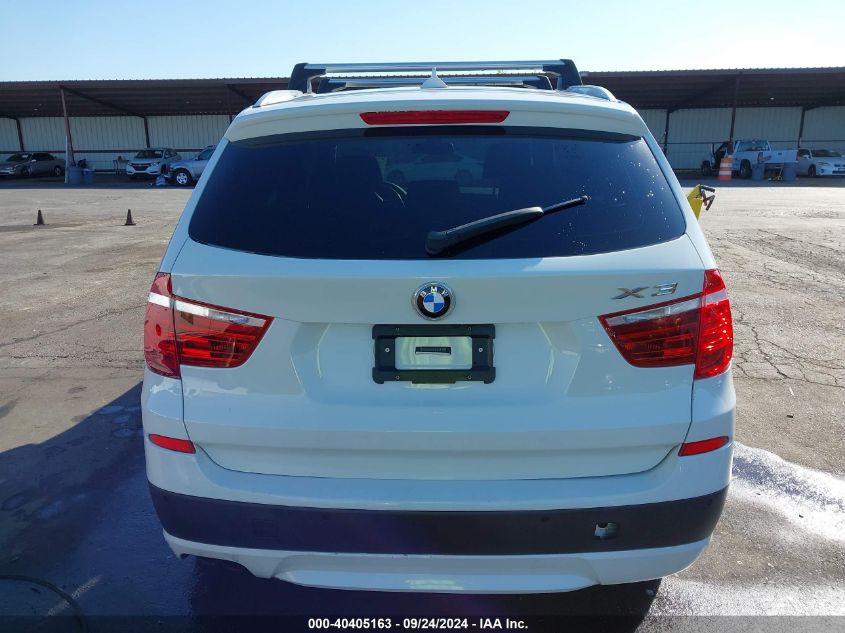 2013 BMW X3 xDrive28I VIN: 5UXWX9C56D0A21704 Lot: 40405163