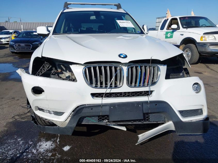 2013 BMW X3 xDrive28I VIN: 5UXWX9C56D0A21704 Lot: 40405163