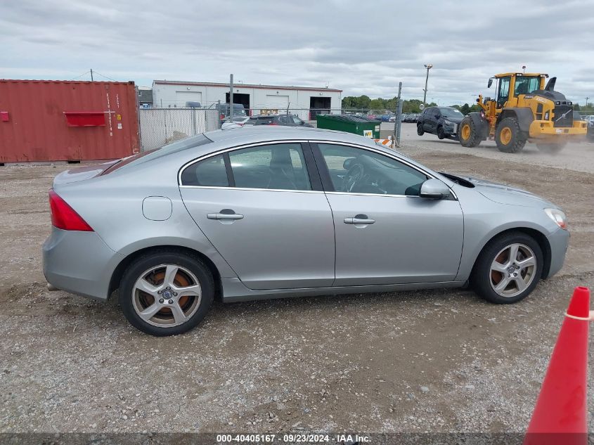 2013 Volvo S60 T5/T5 Platinum/T5 Premier/T5 Premier Plus VIN: YV1612FH8D2170692 Lot: 40405167