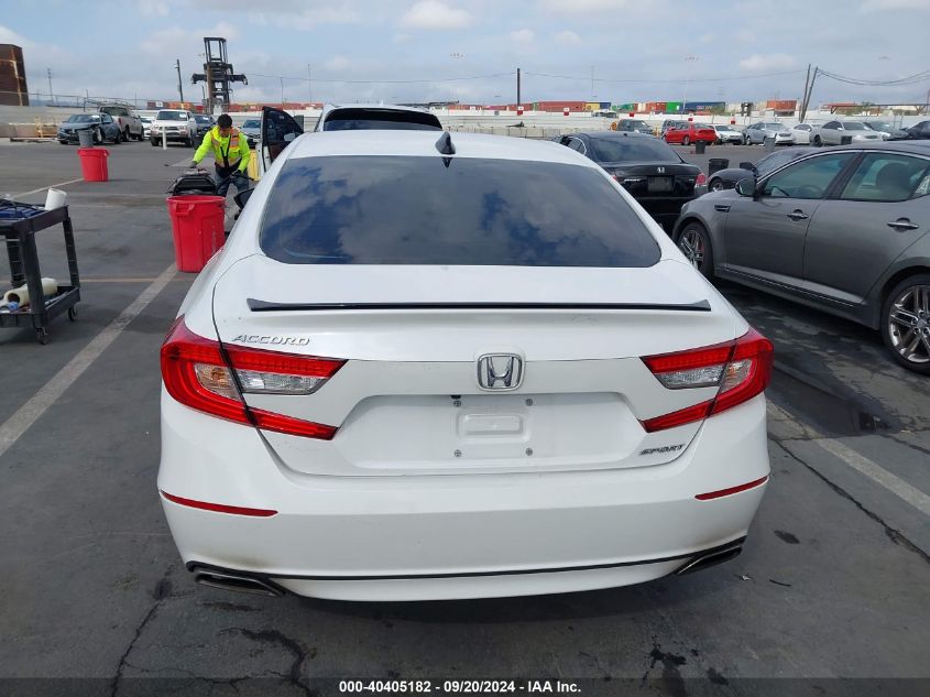 2022 Honda Accord Sport VIN: 1HGCV1F38NA002877 Lot: 40405182