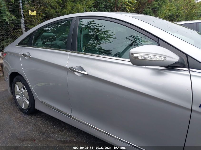 KMHEC4A46CA028580 2012 Hyundai Sonata Hybrid