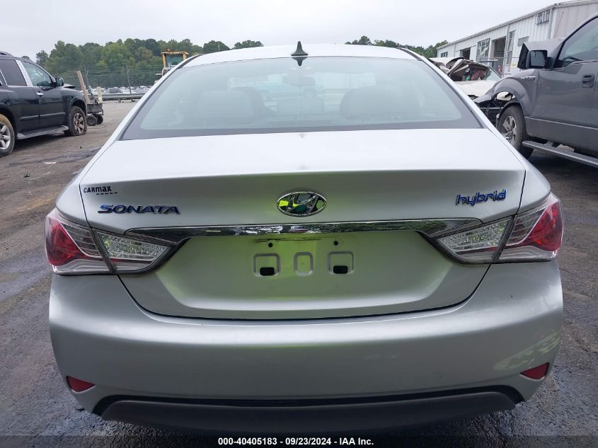 KMHEC4A46CA028580 2012 Hyundai Sonata Hybrid