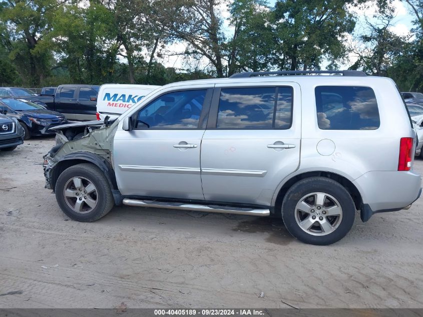 2011 Honda Pilot Ex-L VIN: 5FNYF3H52BB018491 Lot: 40405189