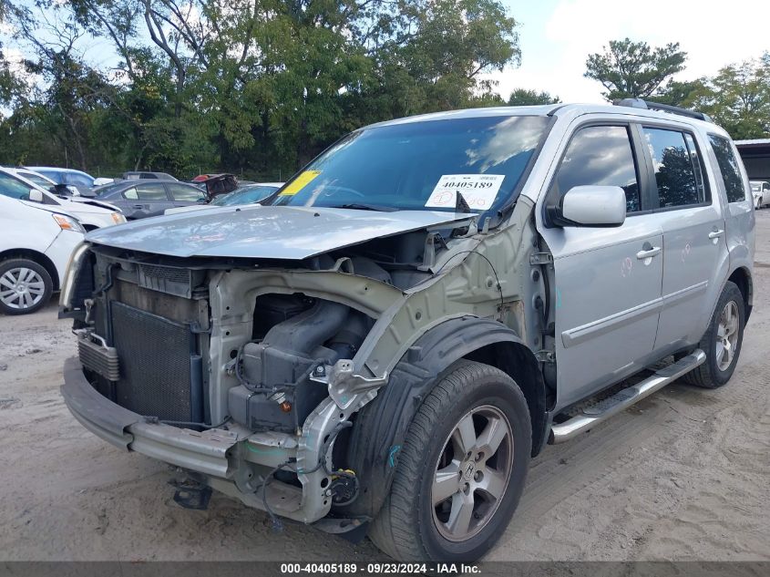 2011 Honda Pilot Ex-L VIN: 5FNYF3H52BB018491 Lot: 40405189