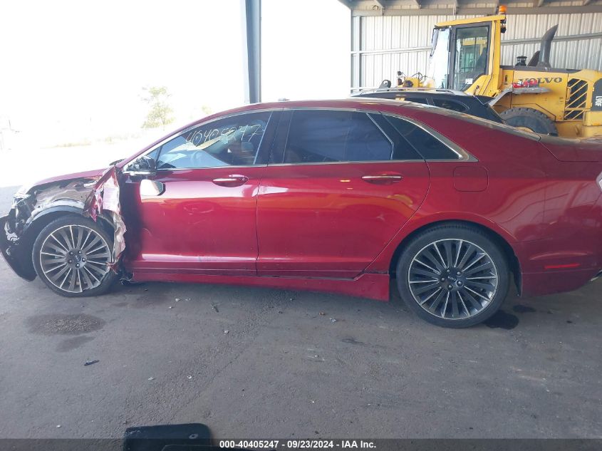 2014 Lincoln Mkz VIN: 3LN6L2G90ER818106 Lot: 40405247