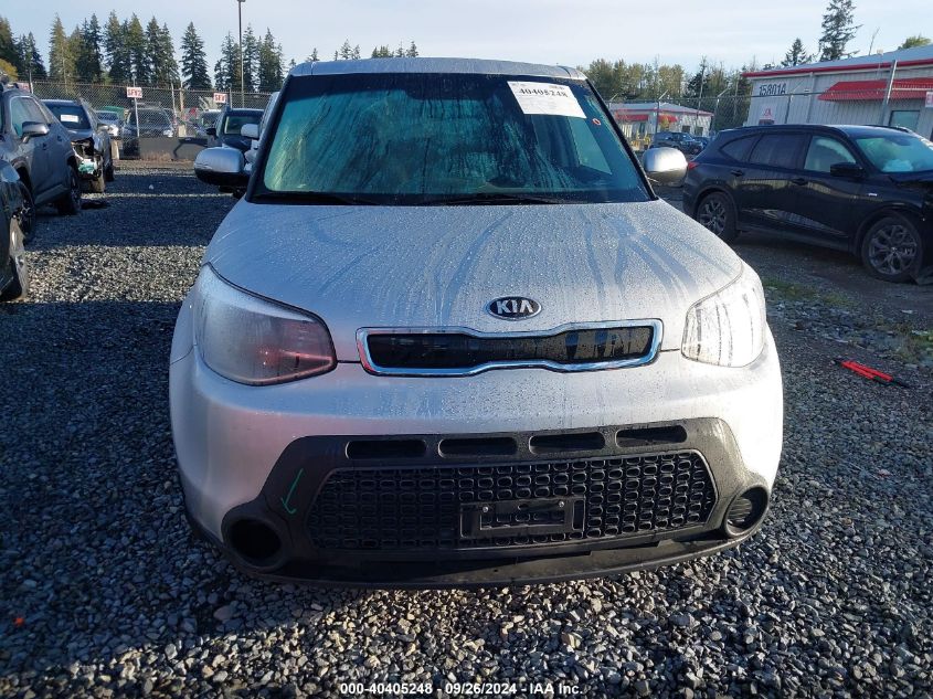 2014 Kia Soul + VIN: KNDJP3A52E7732432 Lot: 40405248