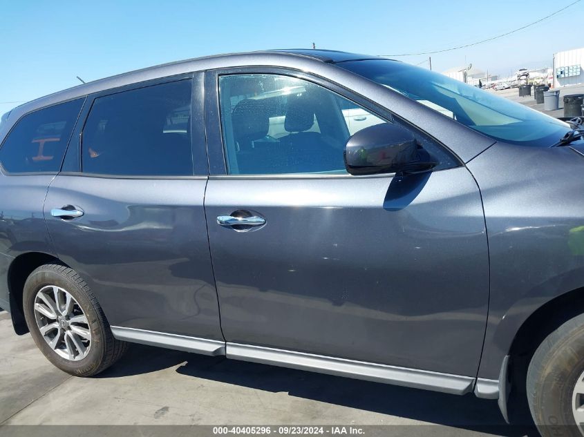 2013 Nissan Pathfinder S VIN: 5N1AR2MN8DC652456 Lot: 40405296