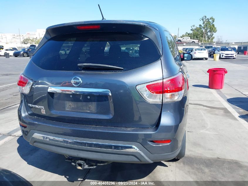 2013 Nissan Pathfinder S VIN: 5N1AR2MN8DC652456 Lot: 40405296