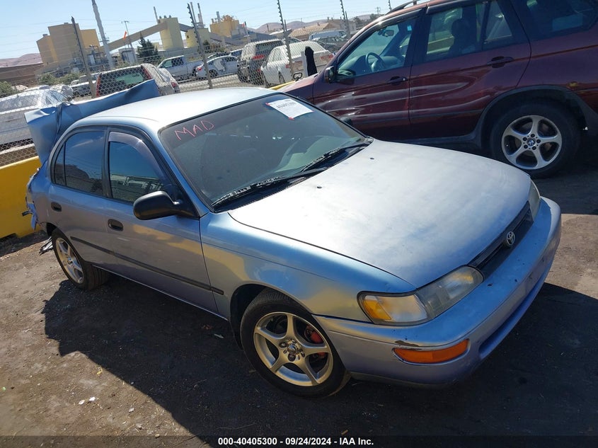 1995 Toyota Corolla Le/Dx blue sedan gasoline 1NXAE09BXSZ300159 photo #1