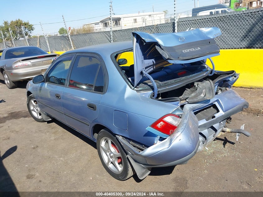 1995 Toyota Corolla Le/Dx blue sedan gasoline 1NXAE09BXSZ300159 photo #4