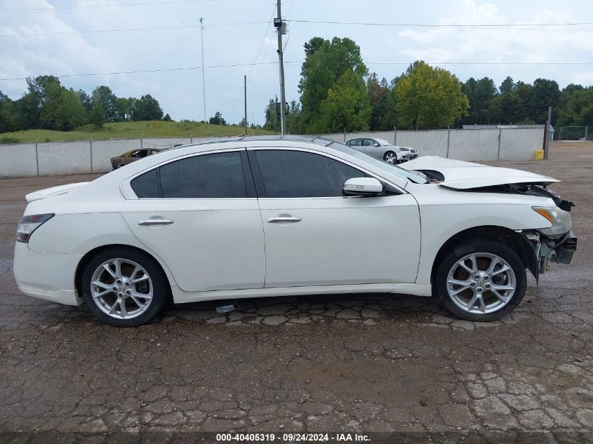 2012 Nissan Maxima 3.5 Sv VIN: 1N4AA5AP9CC822458 Lot: 40405319