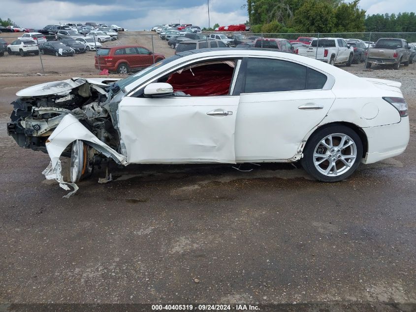 2012 Nissan Maxima 3.5 Sv VIN: 1N4AA5AP9CC822458 Lot: 40405319