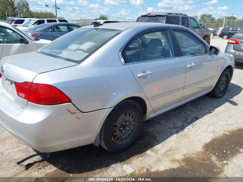 2009 Kia Optima Lx VIN: KNAGE228695355508 Lot: 40405324