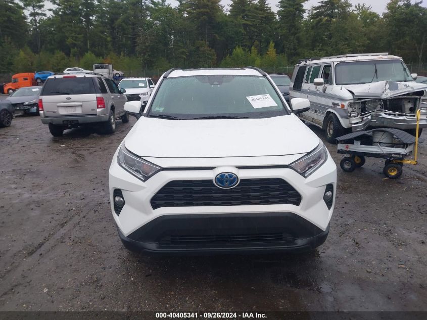 2021 Toyota Rav4 Hybrid Xle VIN: 4T3R6RFV4MU006401 Lot: 40405341