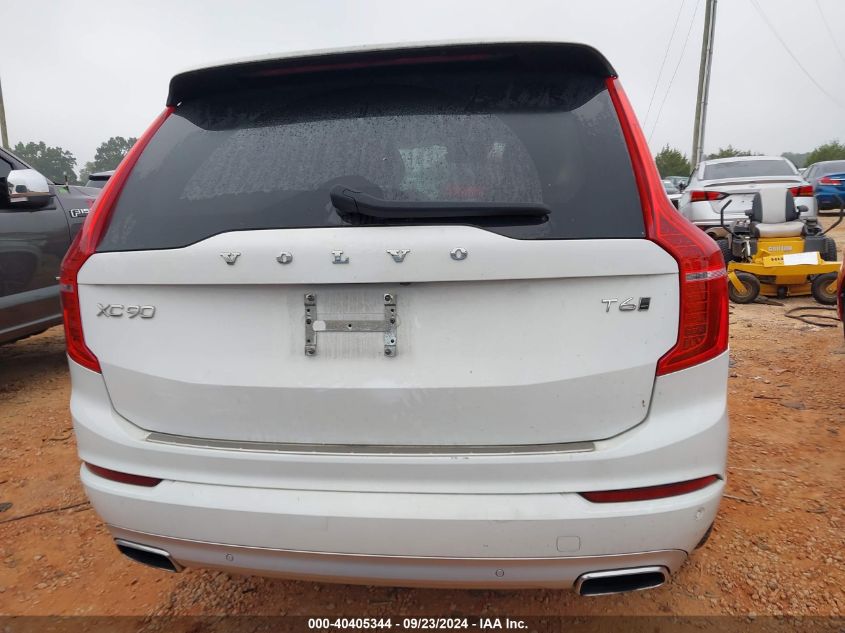 2020 Volvo Xc90 T6 Momentum 6 Passenger VIN: YV4A221K8L1536393 Lot: 40405344