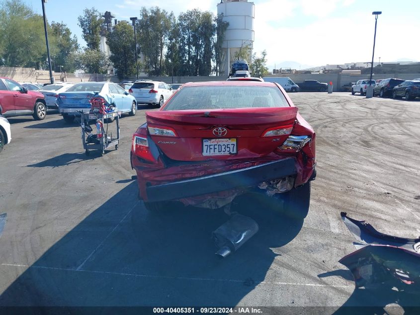 2014 Toyota Camry Se VIN: 4T1BF1FK2EU801899 Lot: 40405351