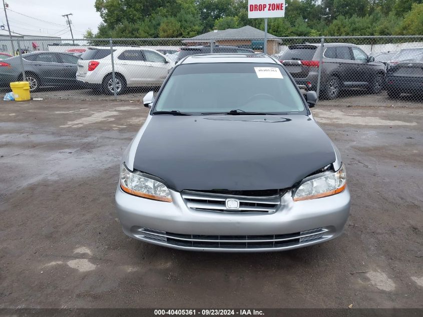 2001 Honda Accord 3.0 Ex VIN: 1HGCG165X1A062259 Lot: 40405361