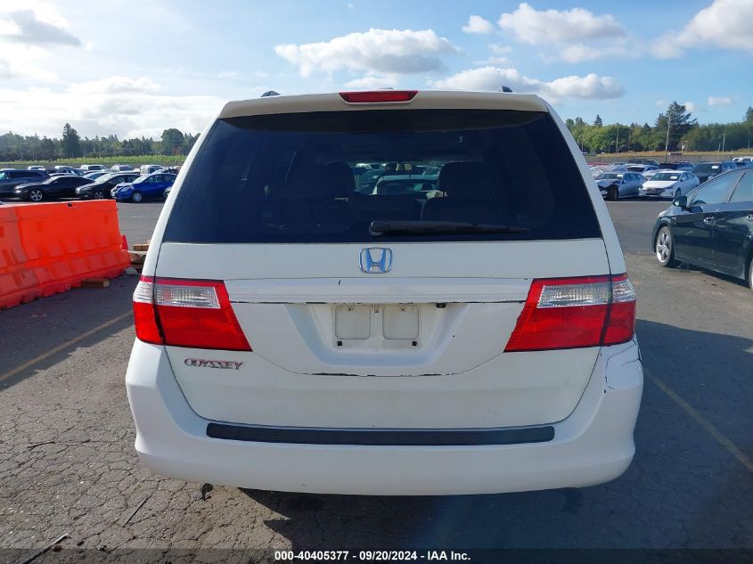 2006 Honda Odyssey Ex-L VIN: 5FNRL38756B086918 Lot: 40405377