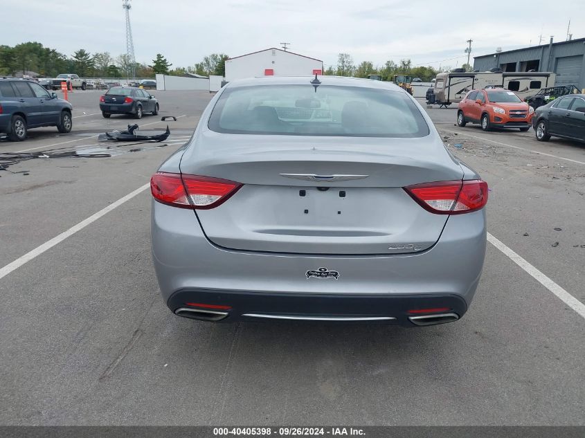 2015 Chrysler 200 C VIN: 1C3CCCCG4FN647371 Lot: 40405398