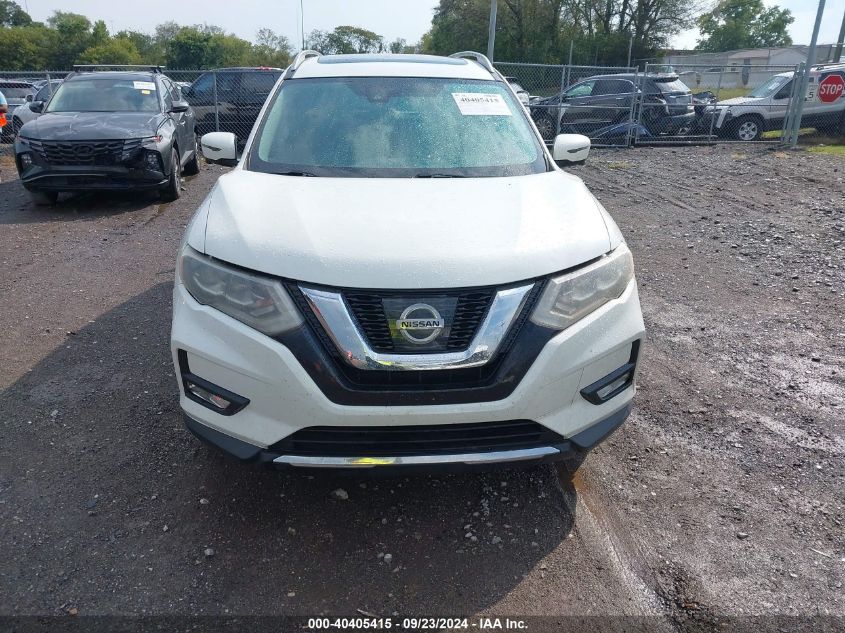 2017 Nissan Rogue Sl VIN: 5N1AT2MV0HC889210 Lot: 40405415