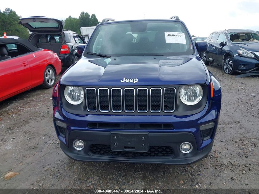 2020 Jeep Renegade Latitude 4X4 VIN: ZACNJBB1XLPL74647 Lot: 40405447