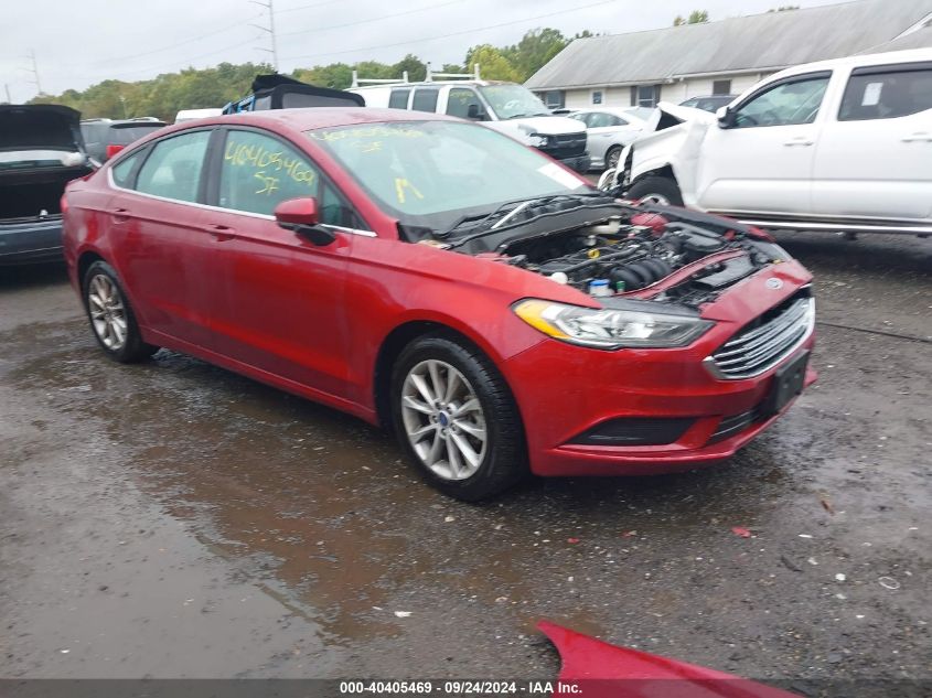 2017 FORD FUSION SE - 3FA6P0H7XHR161979