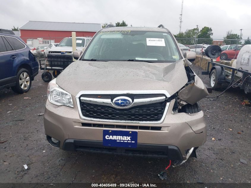 2016 Subaru Forester 2.5I Limited VIN: JF2SJAHC6GH555087 Lot: 40405489